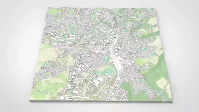 Cityscape Luxembourg 