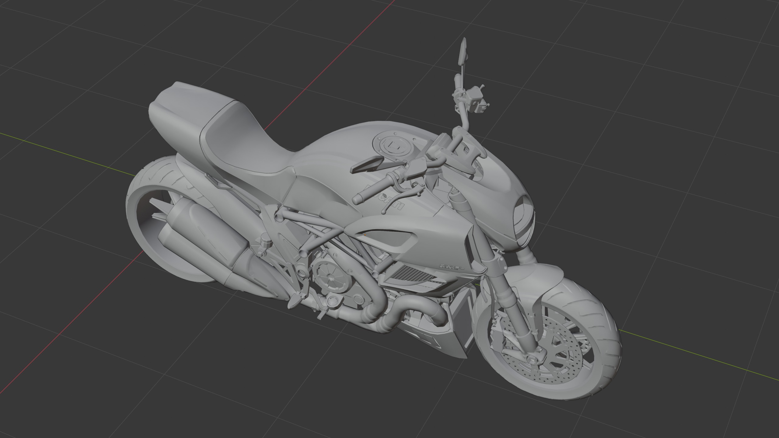 Ducati Diavel 3D model_11