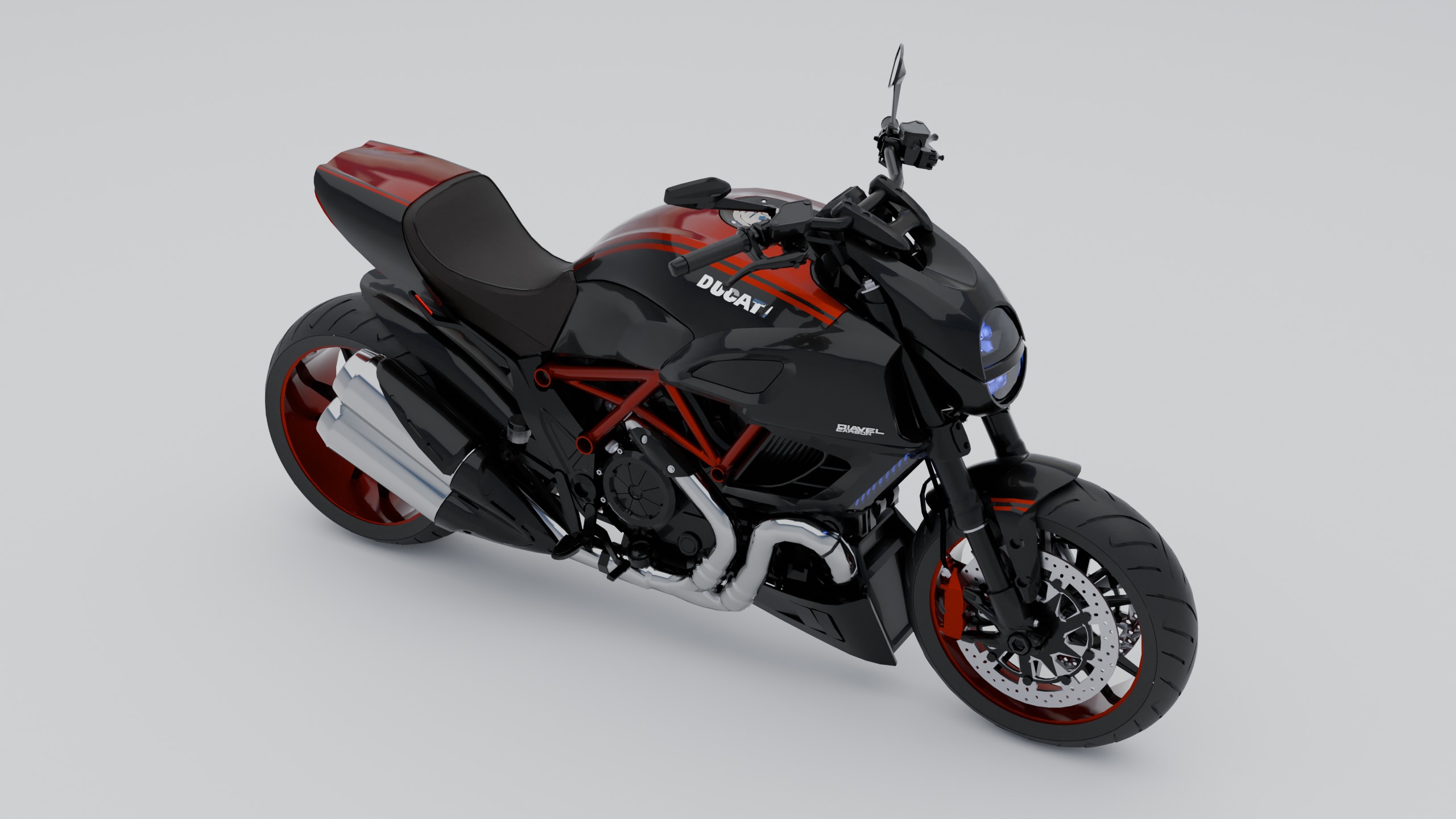 Ducati Diavel 3D model_4