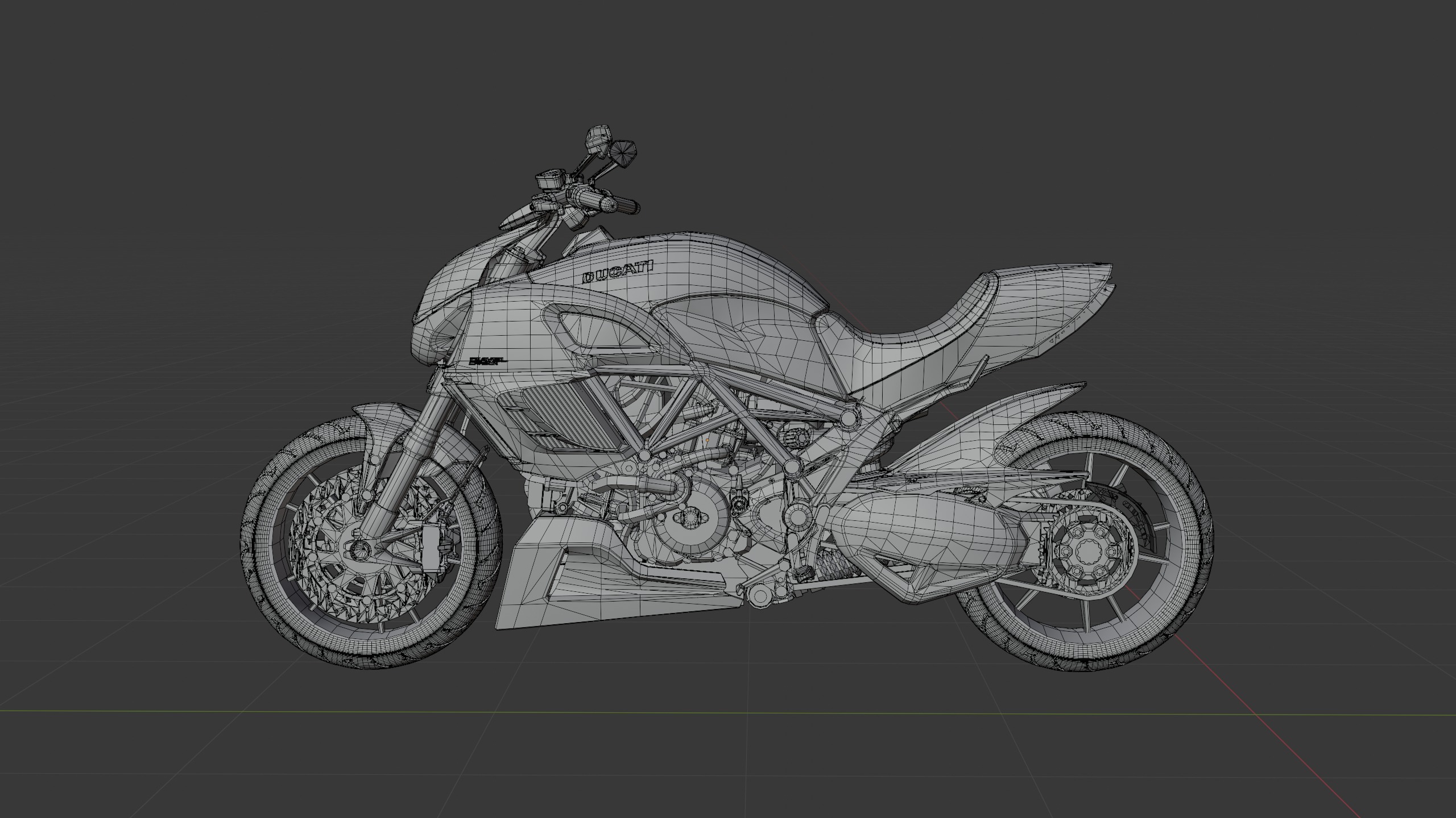 Ducati Diavel 3D model_13