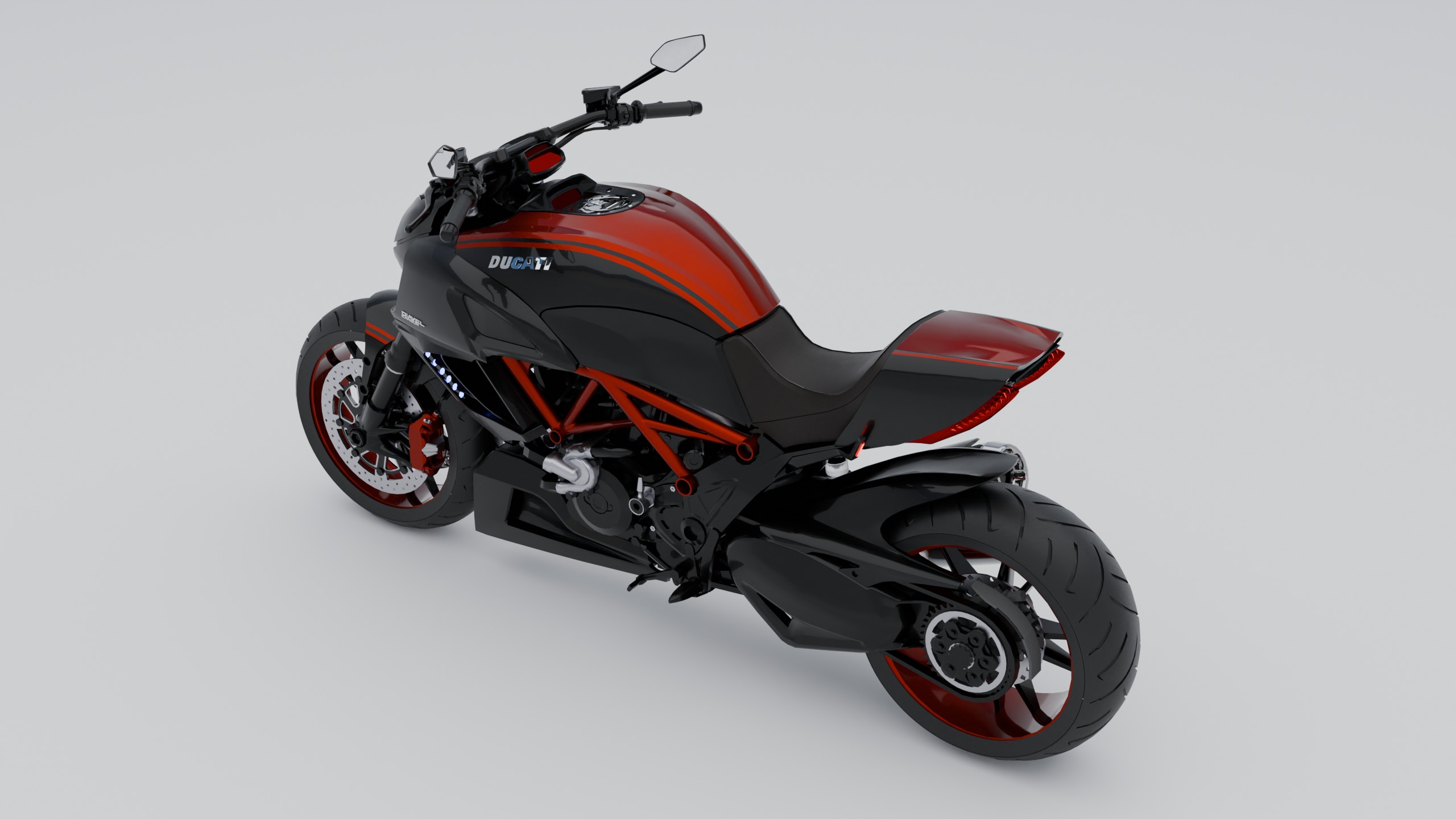 Ducati Diavel 3D model_5