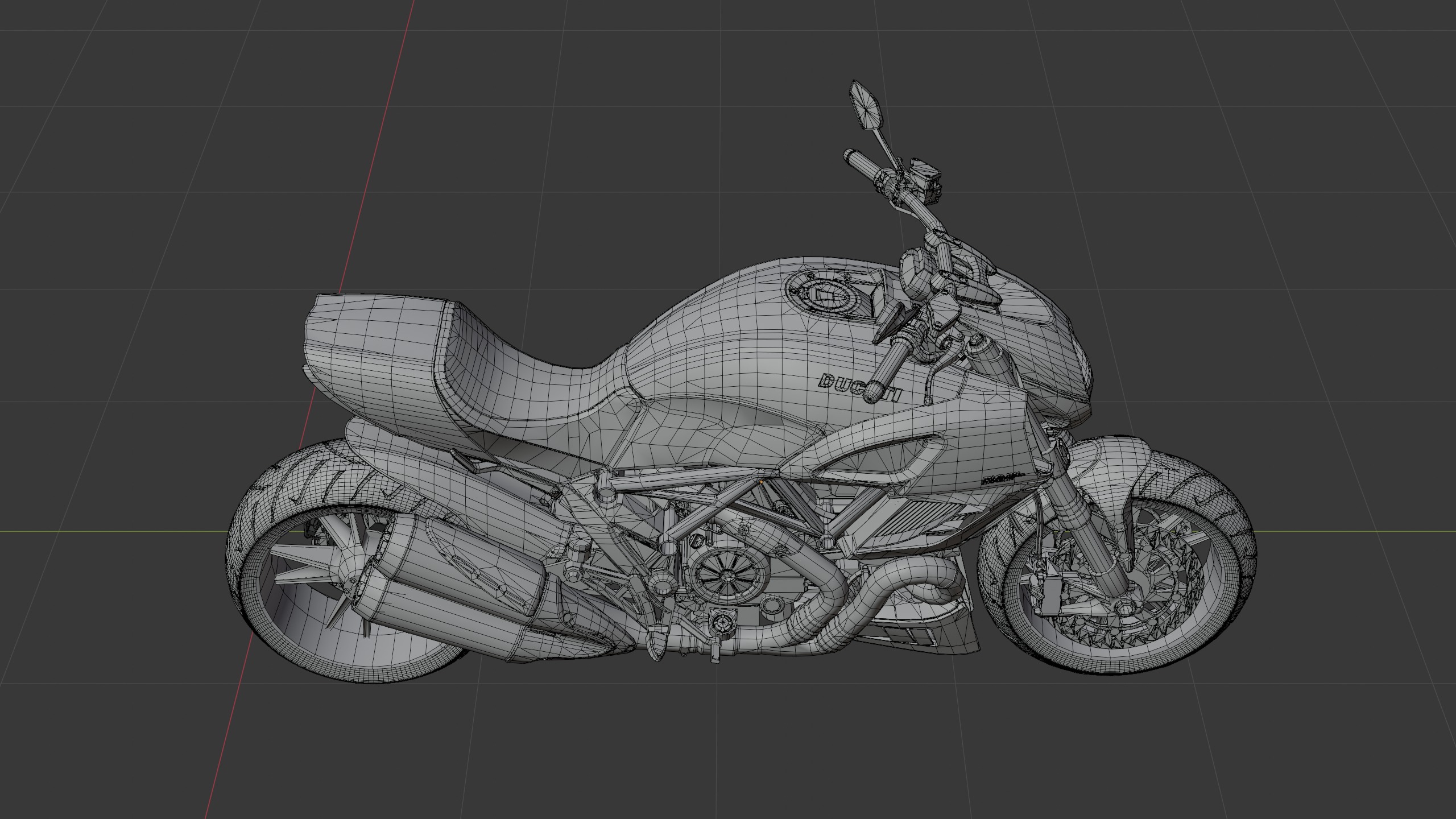 Ducati Diavel 3D model_12