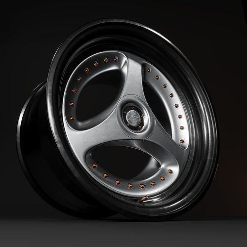 OZ Racing 3 Star Modified 3D model