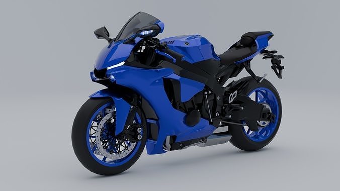 Yamaha R1 3D model