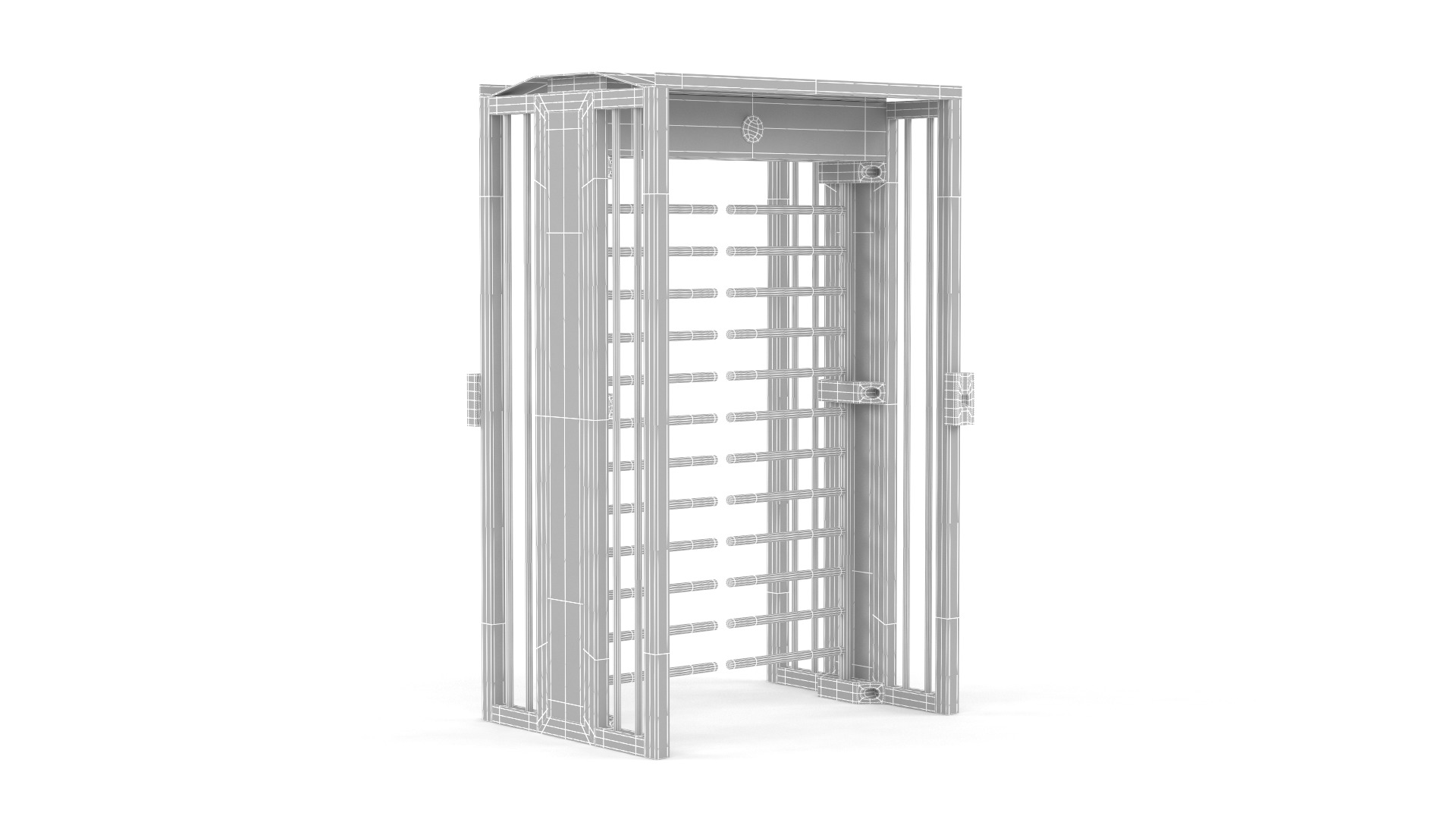 Turnstile Gate 3D model_7