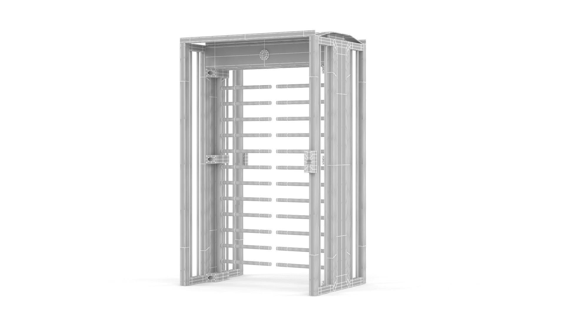 Turnstile Gate 3D model_8