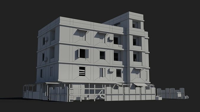 25 Slum Collection 3D Model Pack 7