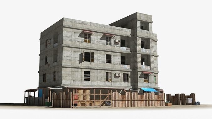 25 Slum Collection 3D Model Pack 2