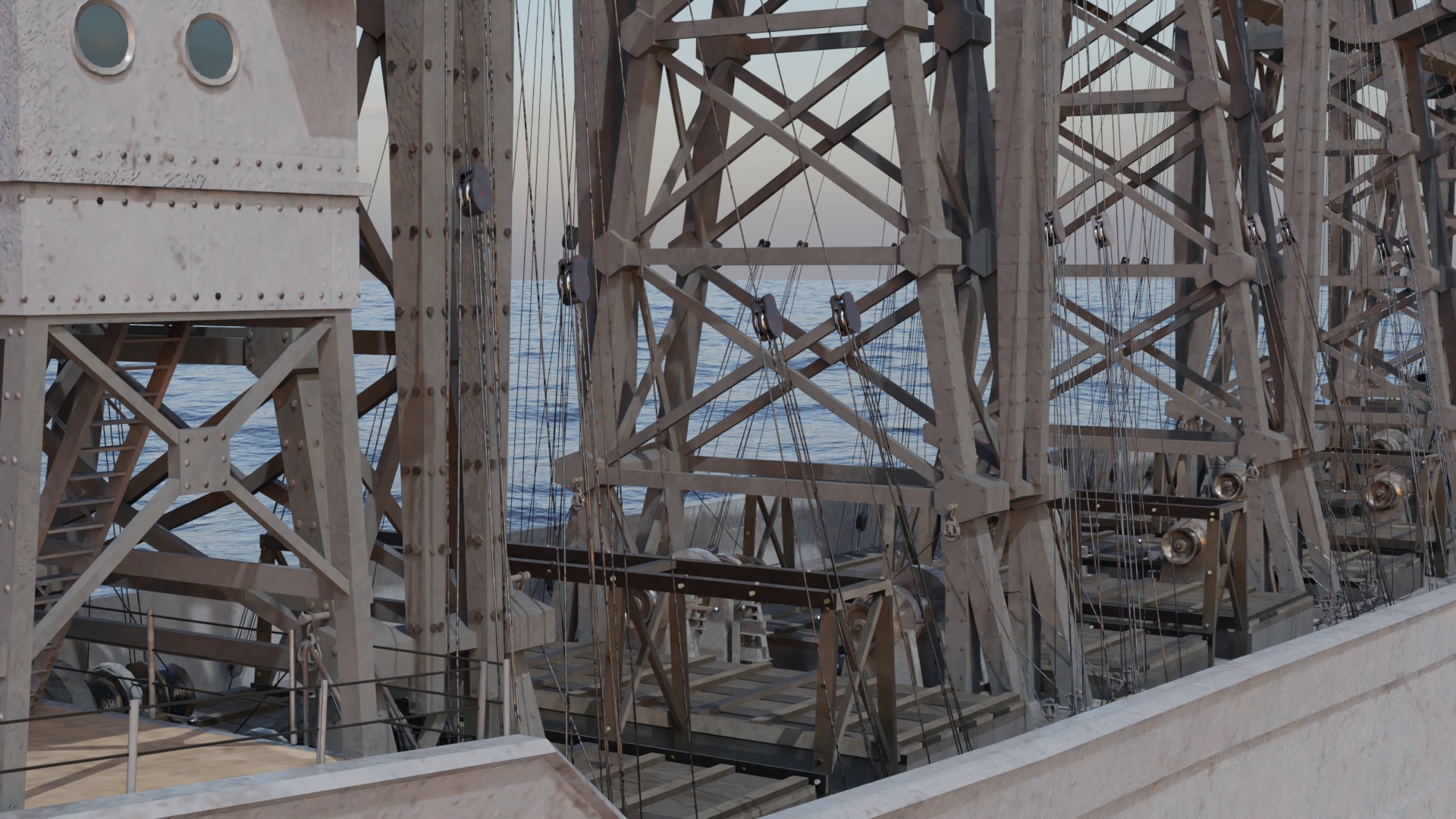 USS Cyclops - AC-4 - Collier Ship 3D model_25