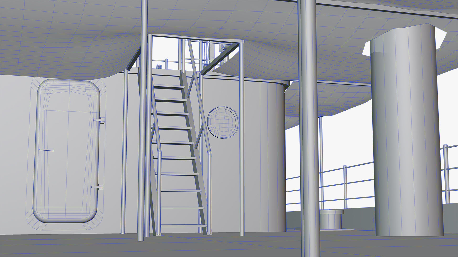 USS Cyclops - AC-4 - Collier Ship 3D model_50