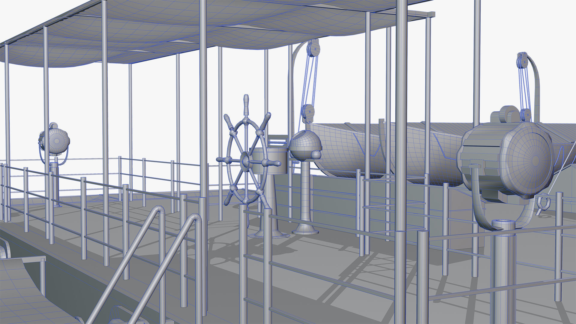 USS Cyclops - AC-4 - Collier Ship 3D model_10