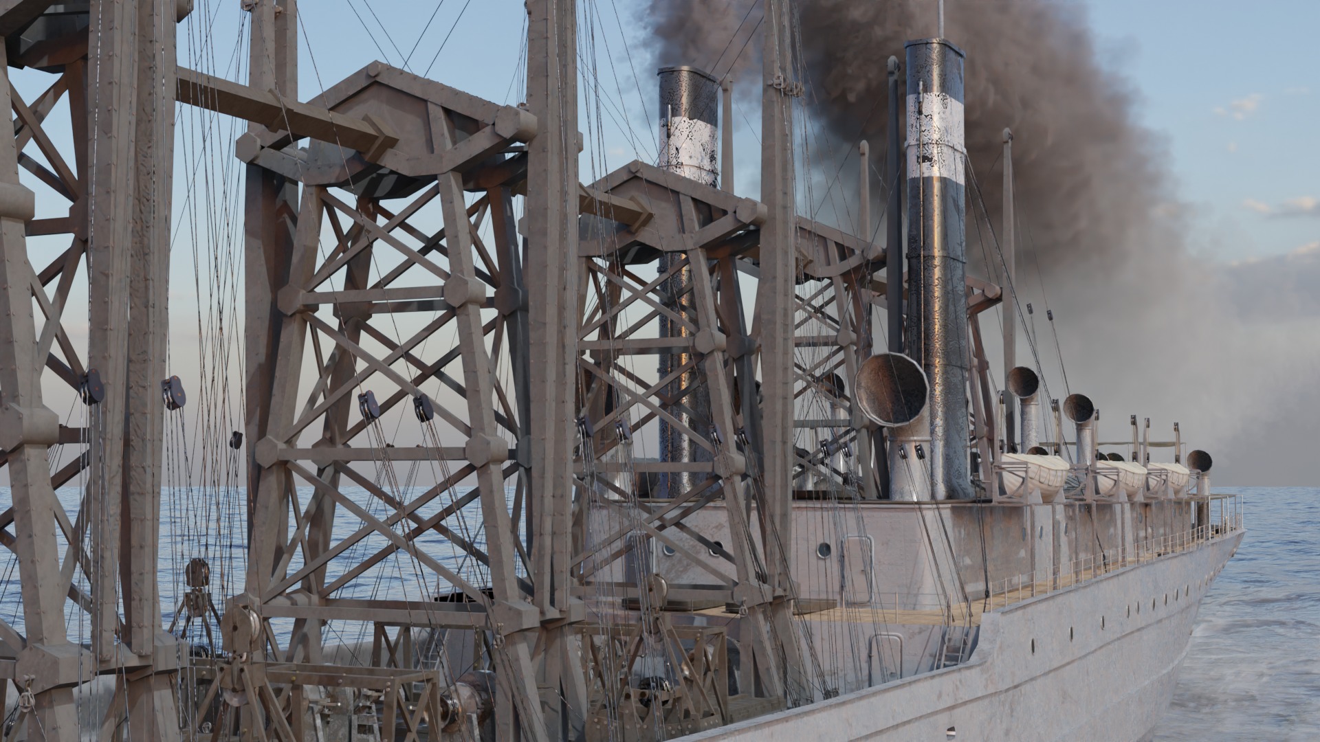 USS Cyclops - AC-4 - Collier Ship 3D model_37