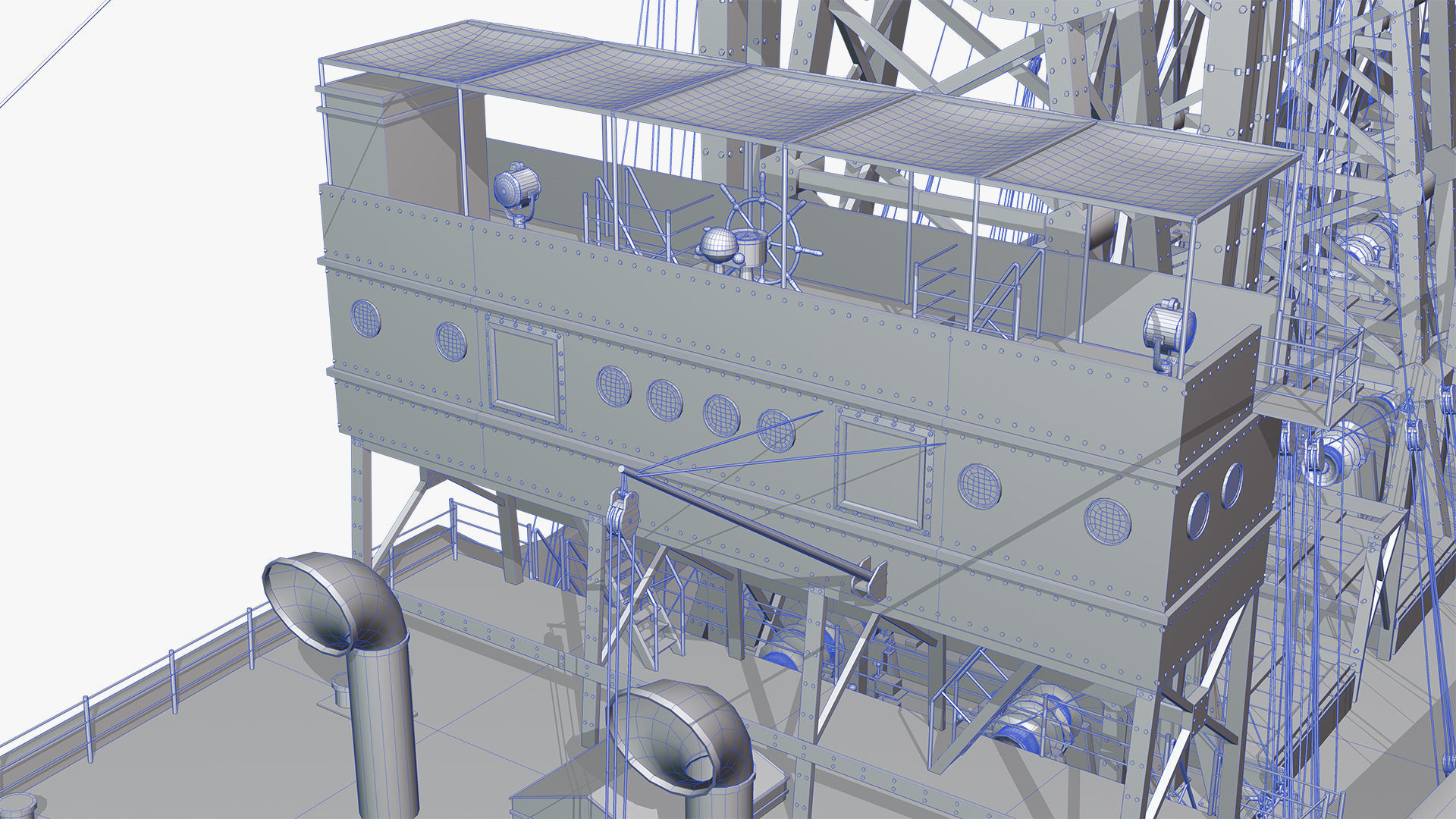 USS Cyclops - AC-4 - Collier Ship 3D model_21