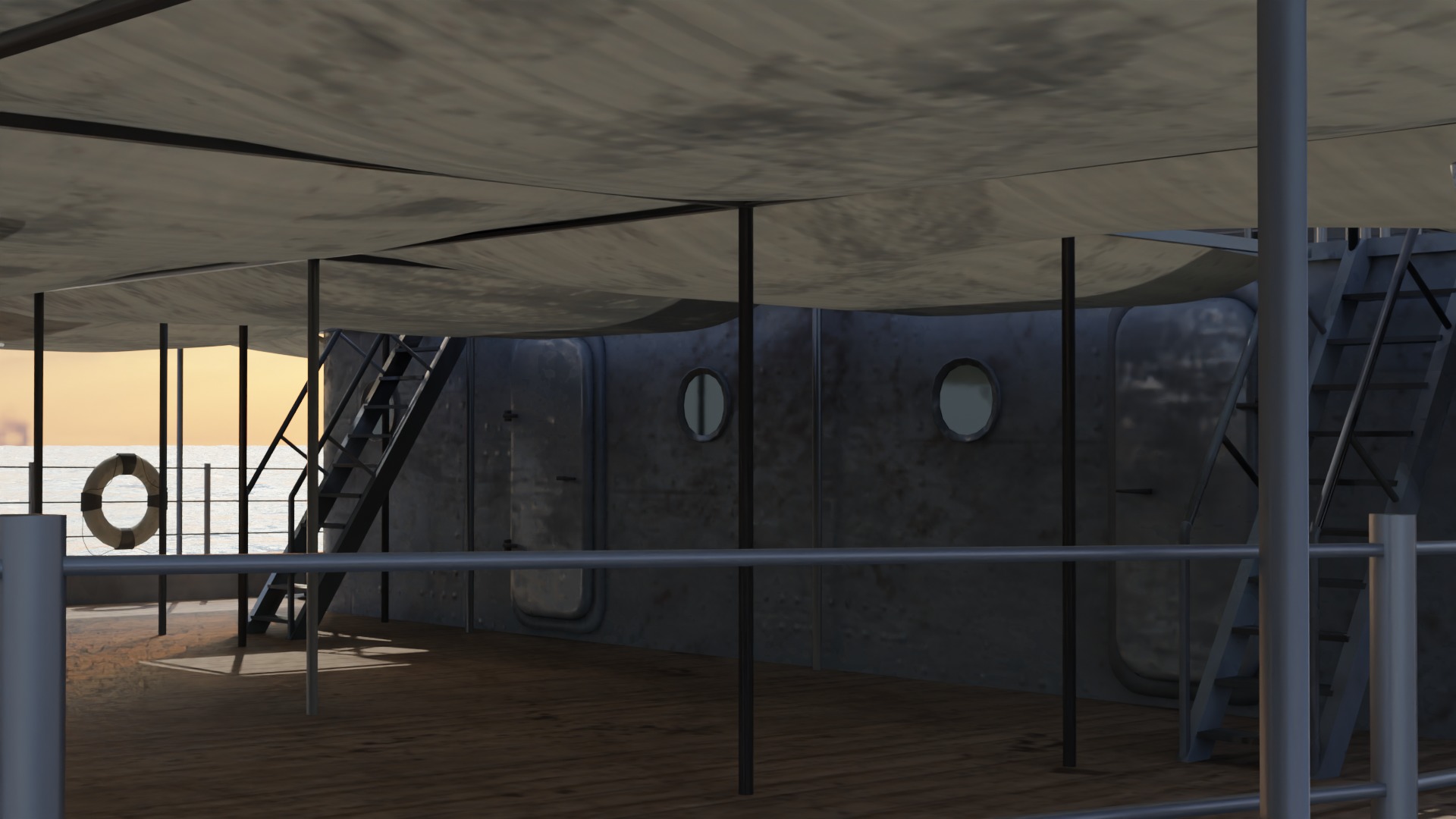 USS Cyclops - AC-4 - Collier Ship 3D model_49