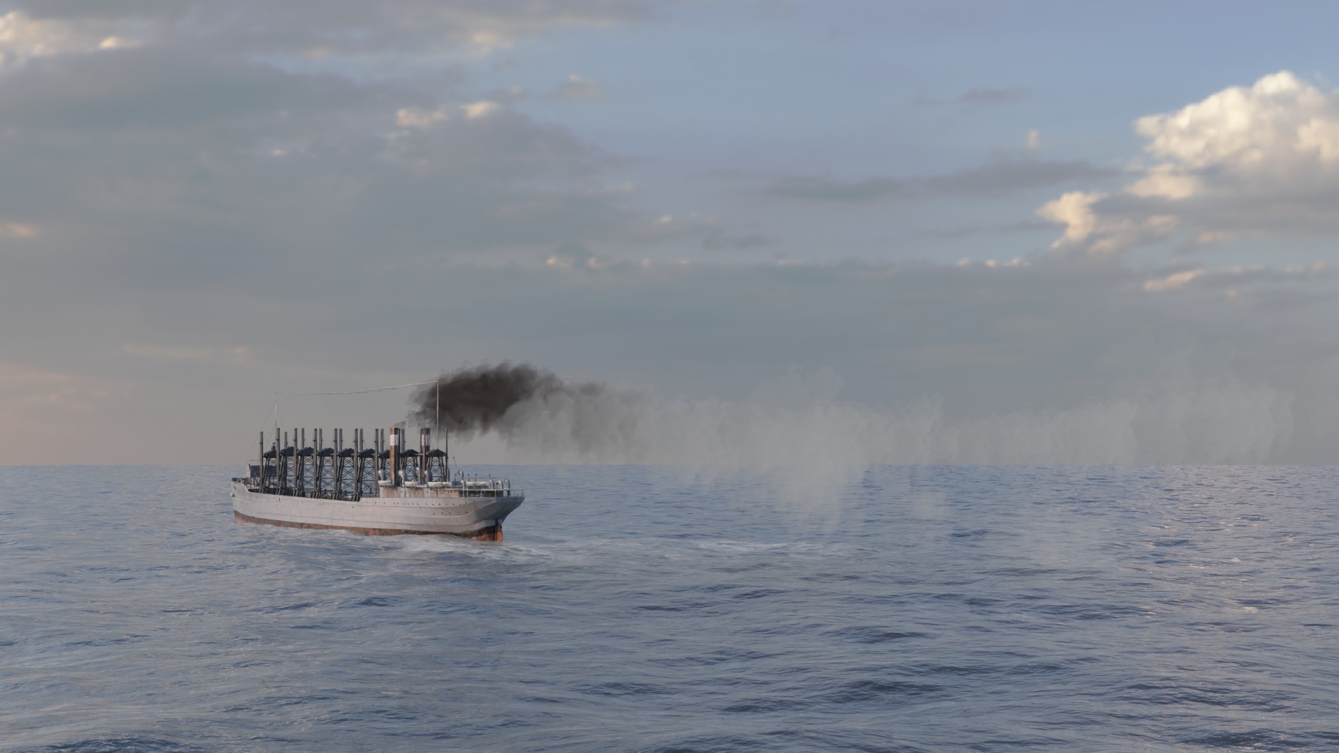 USS Cyclops - AC-4 - Collier Ship 3D model_18