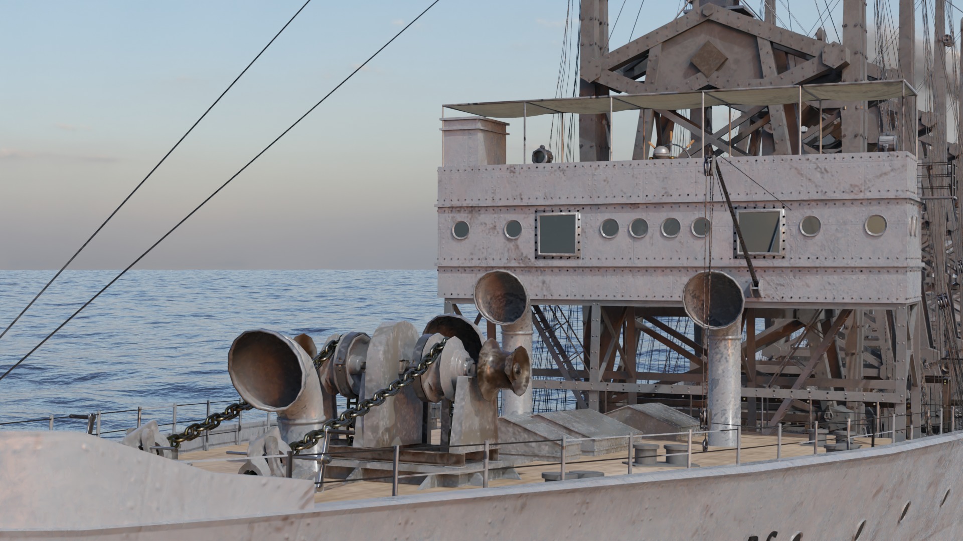 USS Cyclops - AC-4 - Collier Ship 3D model_20