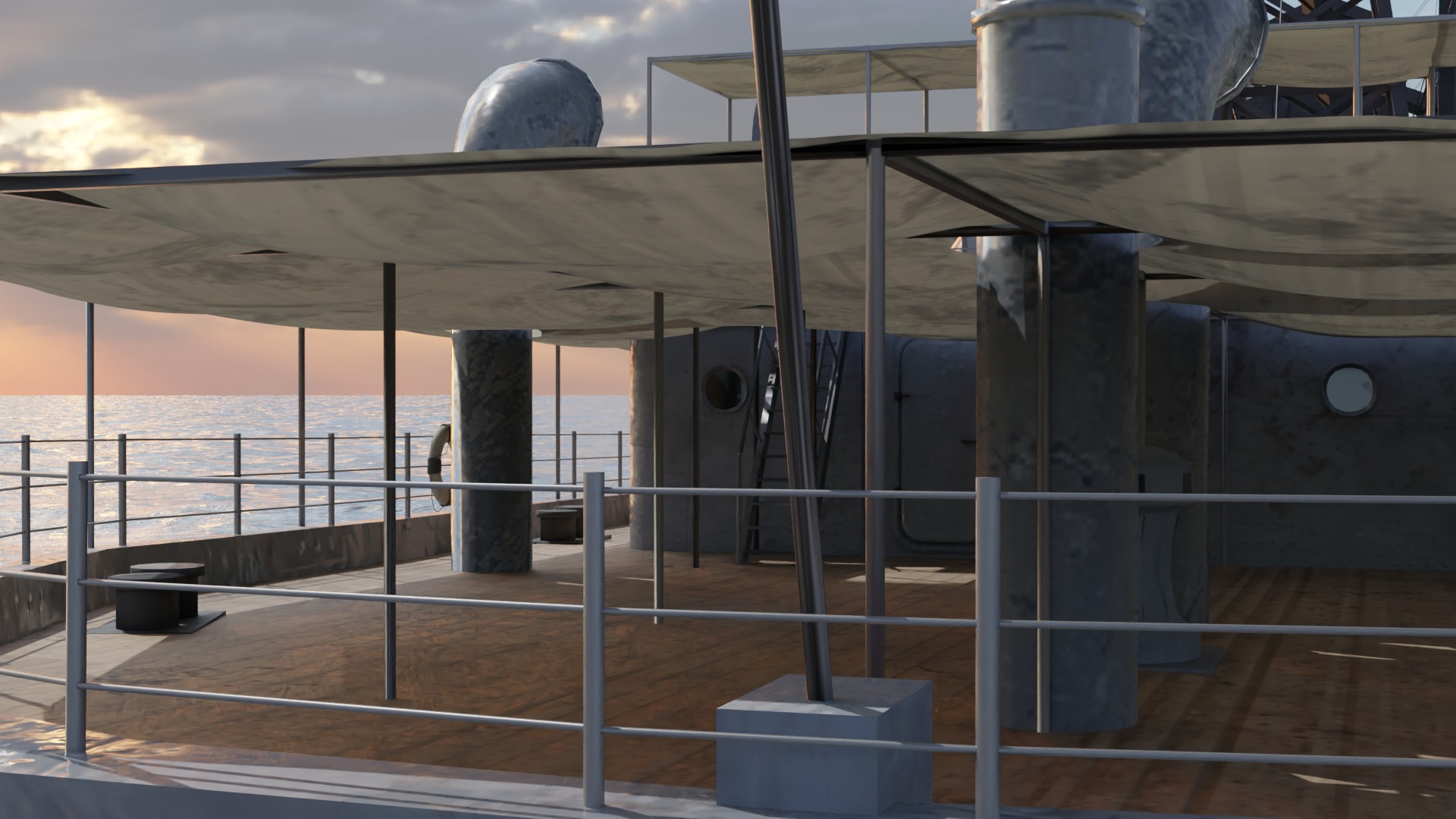 USS Cyclops - AC-4 - Collier Ship 3D model_47