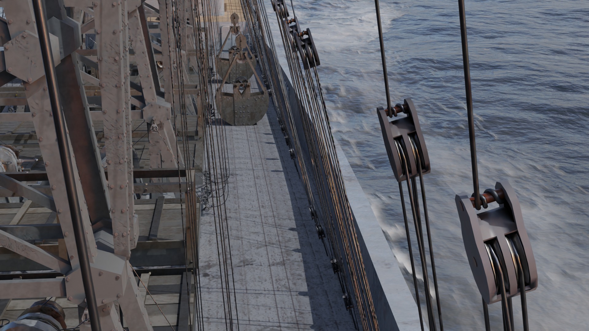 USS Cyclops - AC-4 - Collier Ship 3D model_31