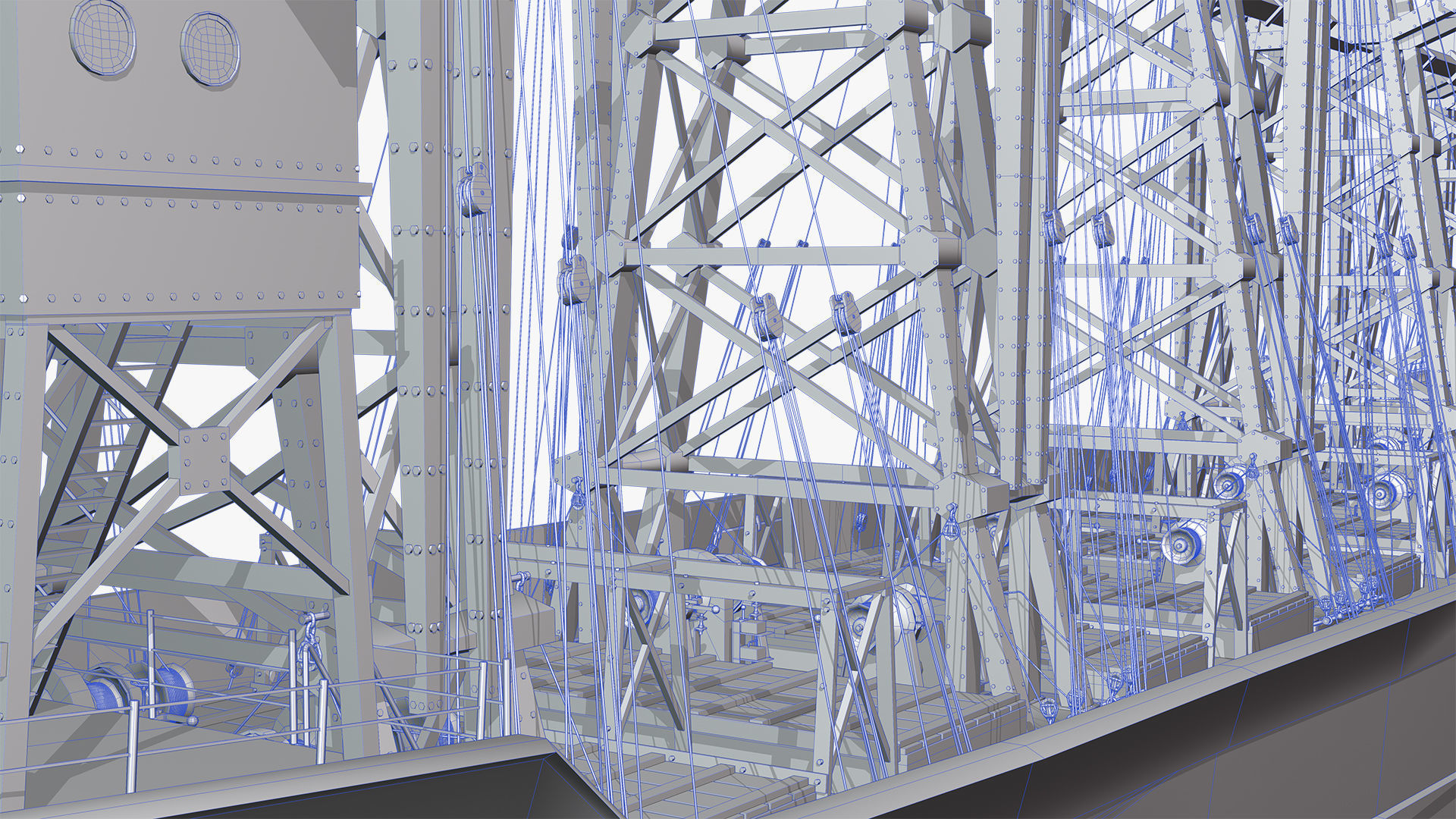 USS Cyclops - AC-4 - Collier Ship 3D model_24