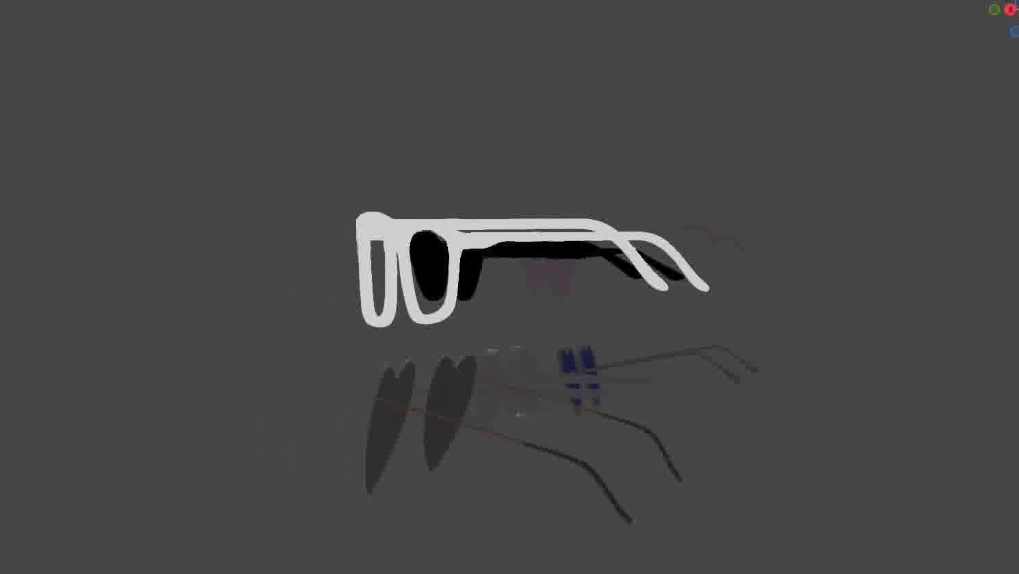 Glasses Pack 3D model Low-poly 3D model_97