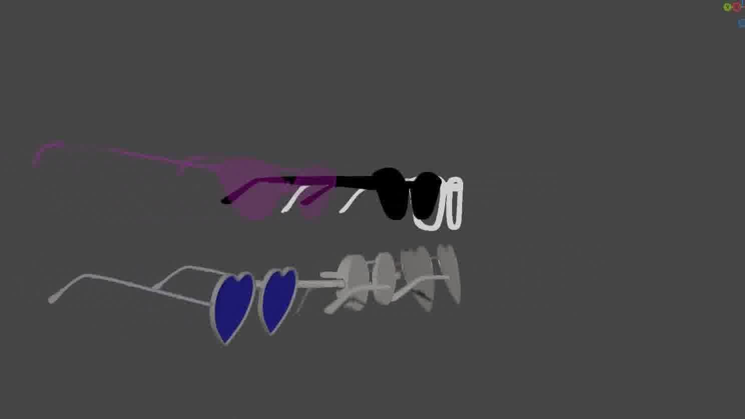 Glasses Pack 3D model Low-poly 3D model_38