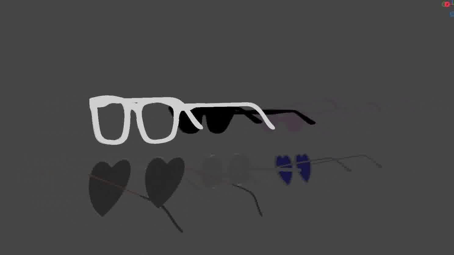 Glasses Pack 3D model Low-poly 3D model_84