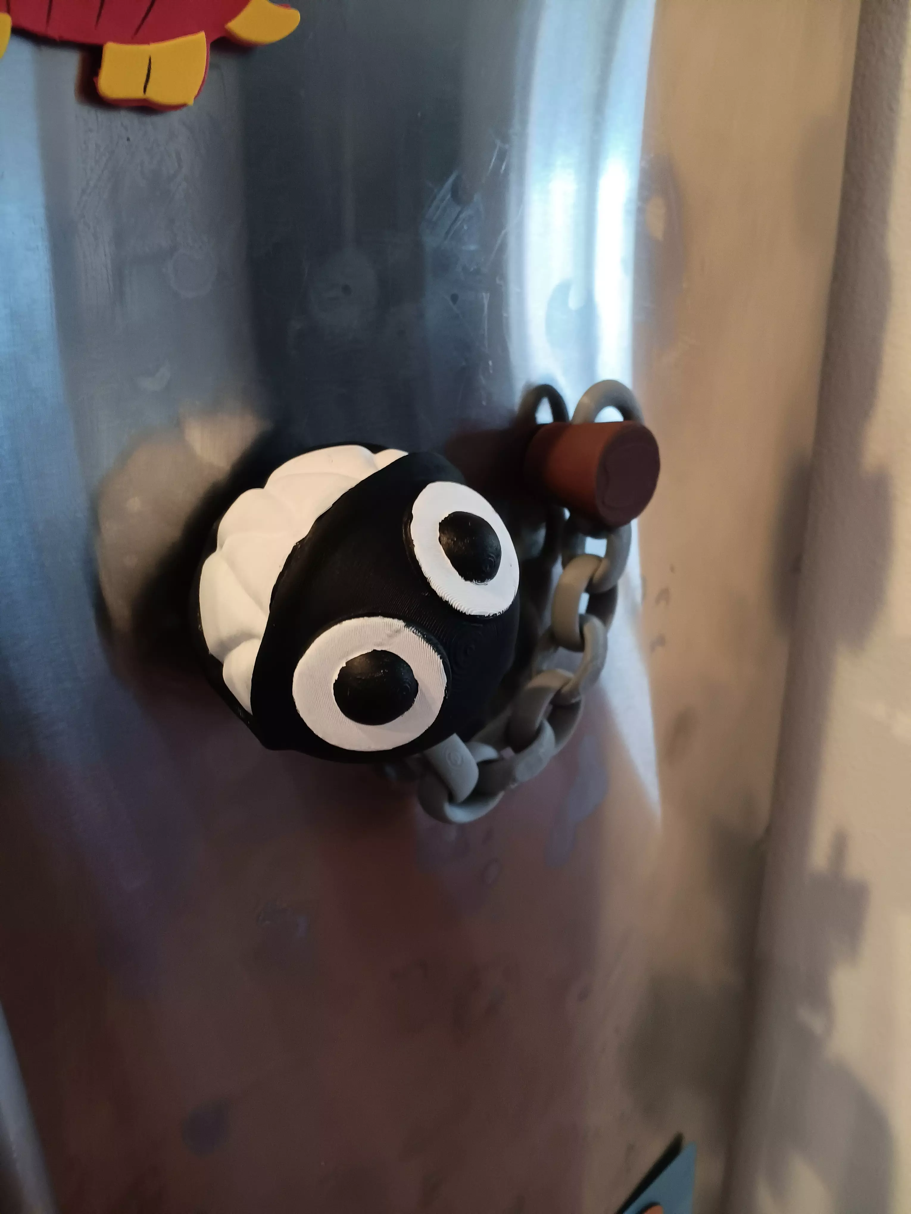 Chain Chomp magnet - flexi fidget toy 3D print model_0