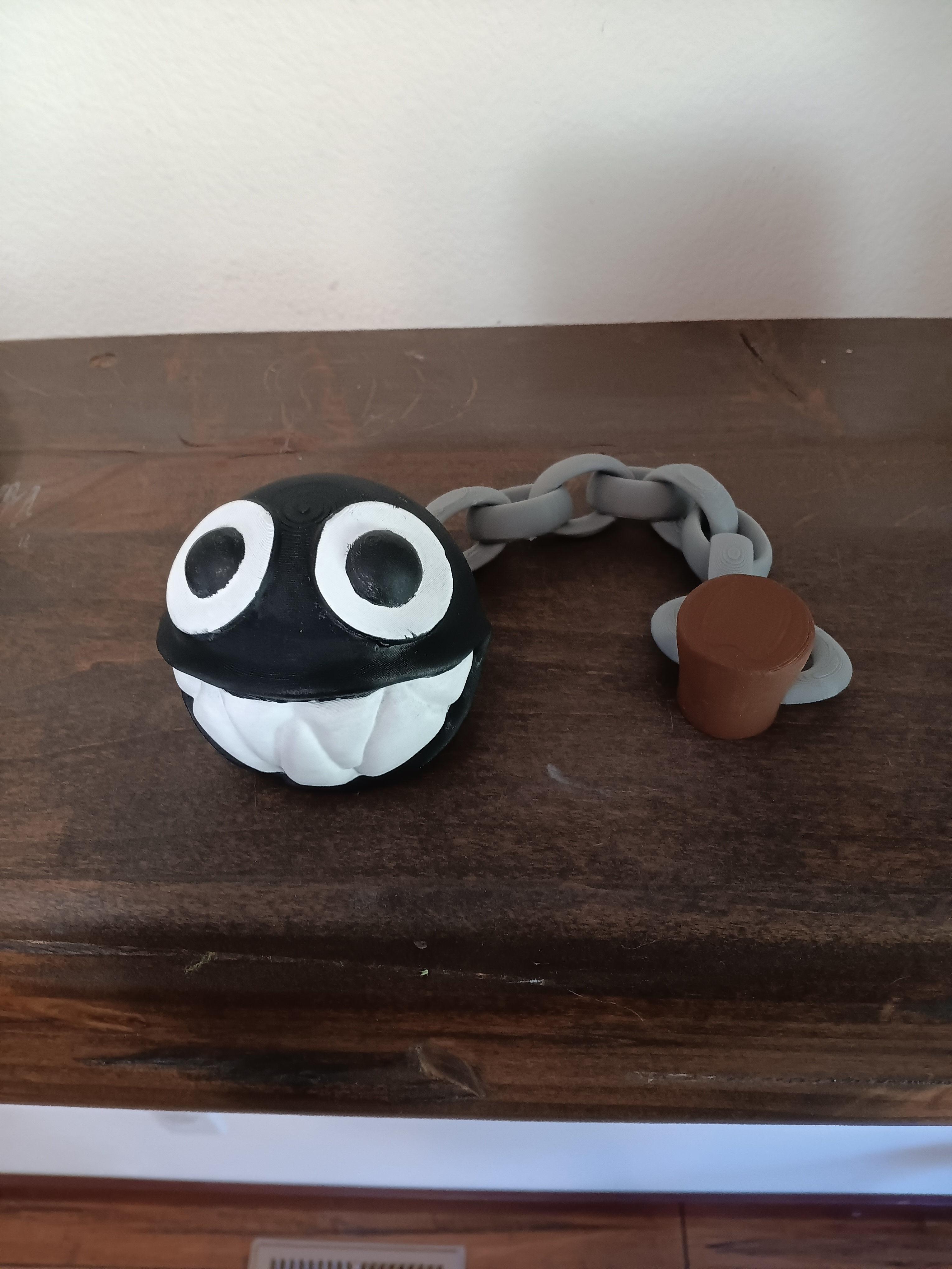 Chain Chomp magnet - flexi fidget toy 3D print model_3