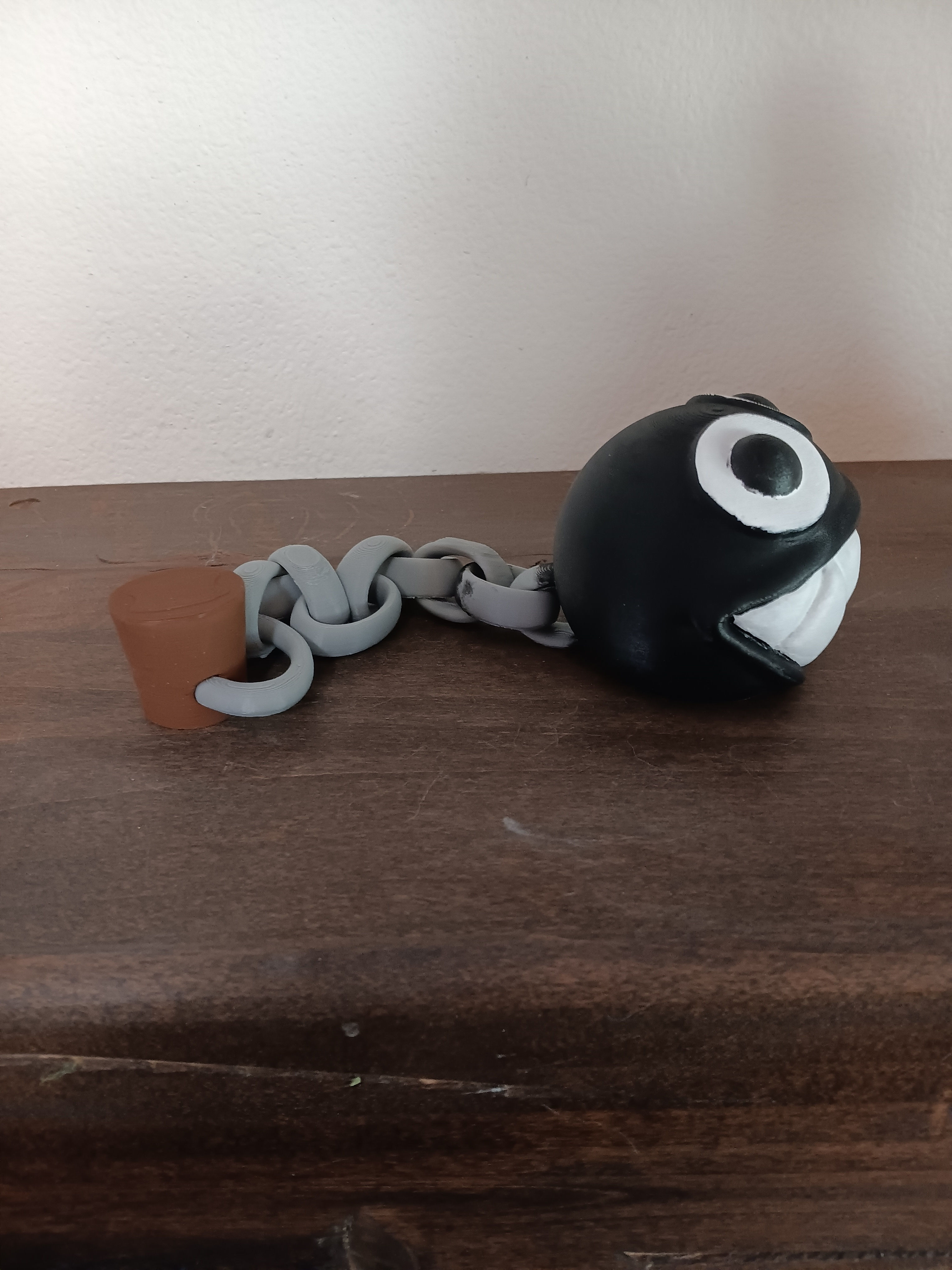 Chain Chomp magnet - flexi fidget toy 3D print model_5