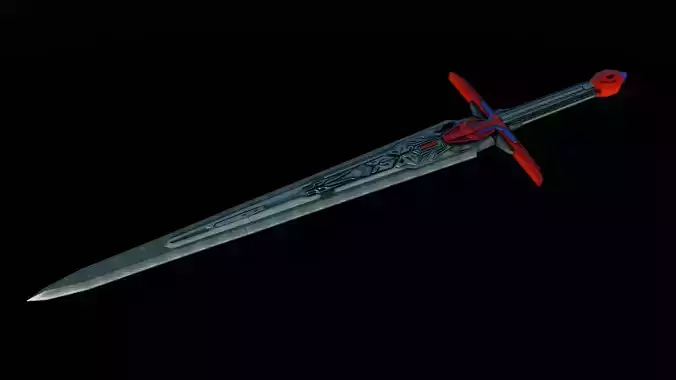 The sword of Optimus Prime Free 3D model