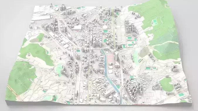 Cityscape Busan South Korea