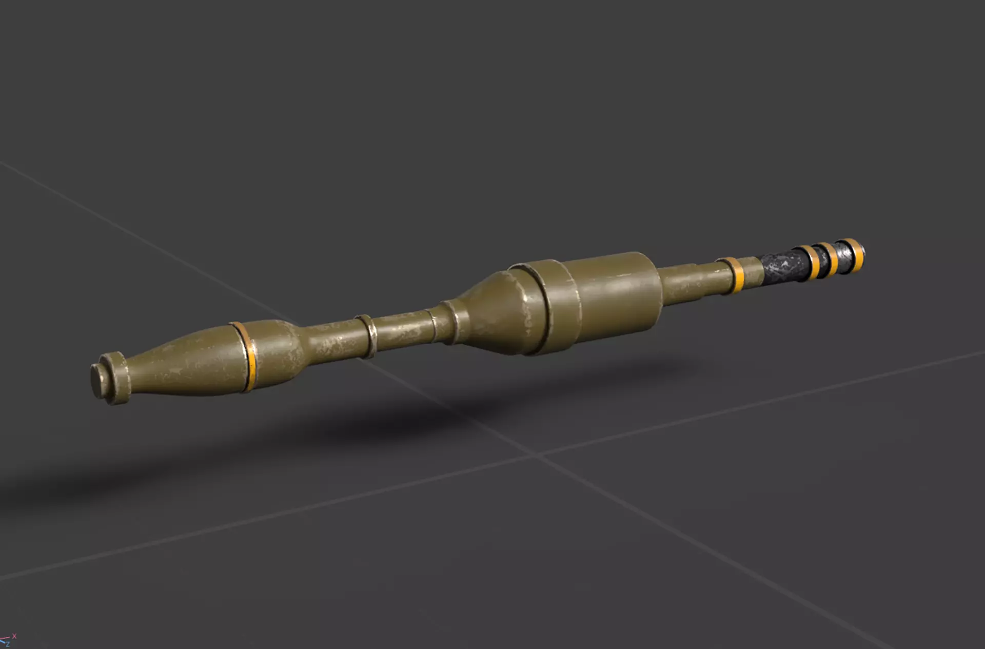 Tandom Missile Charge 3D model_0