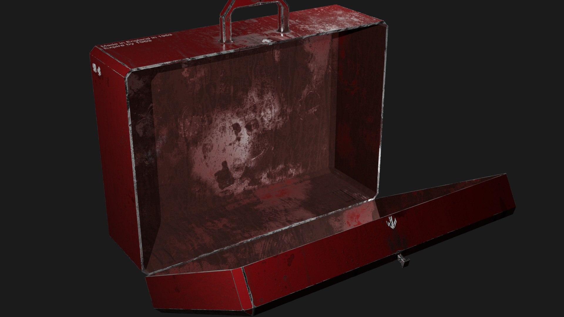 Med Kit Low-poly 3D model_6