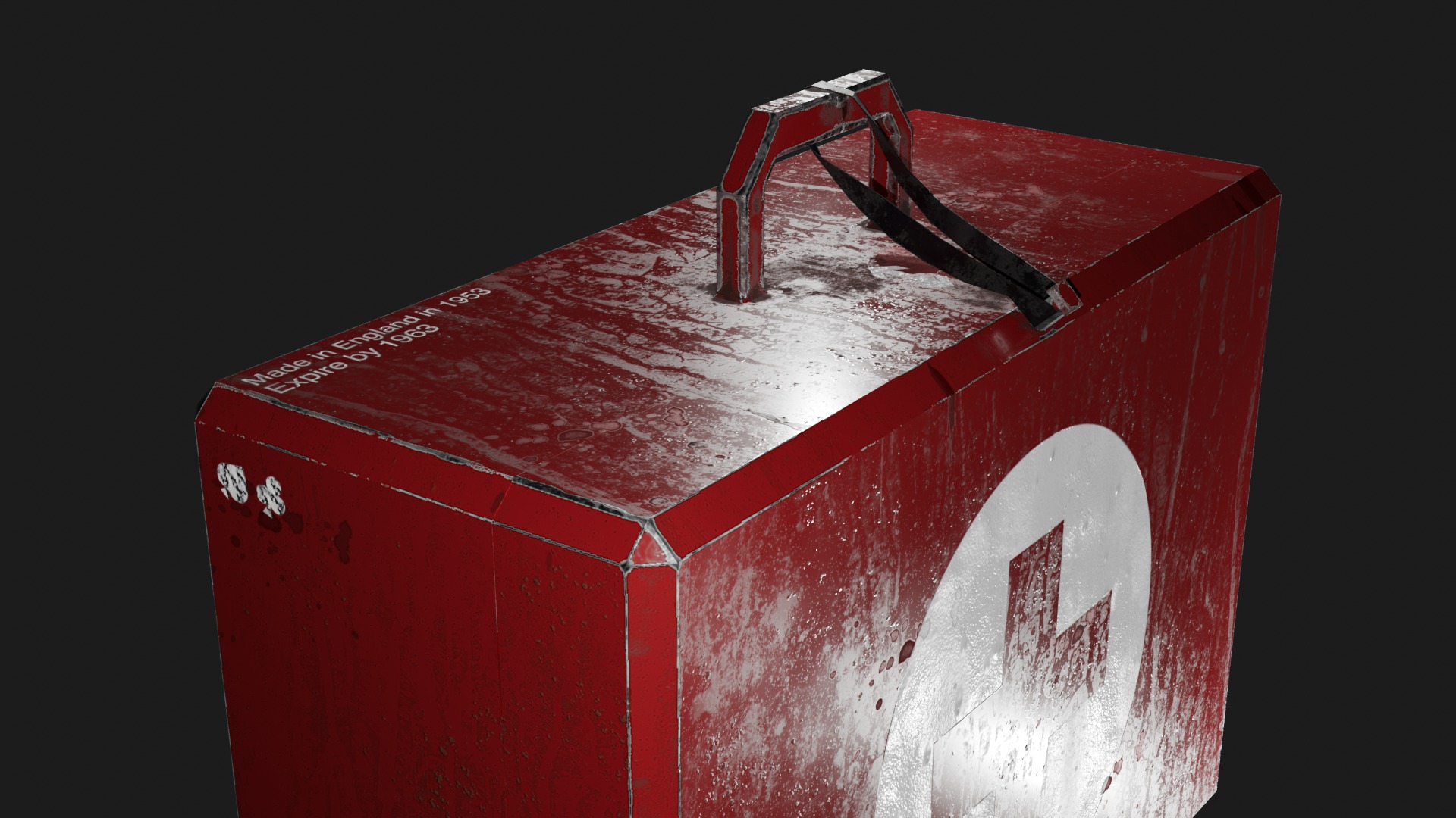 Med Kit Low-poly 3D model_3