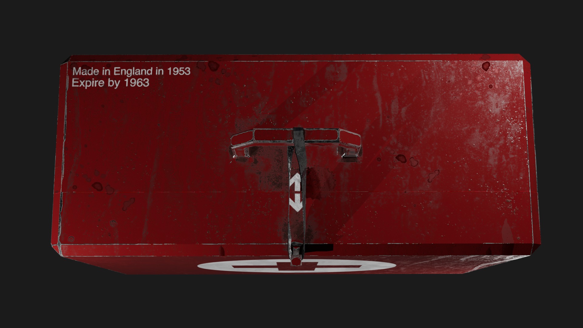 Med Kit Low-poly 3D model_5