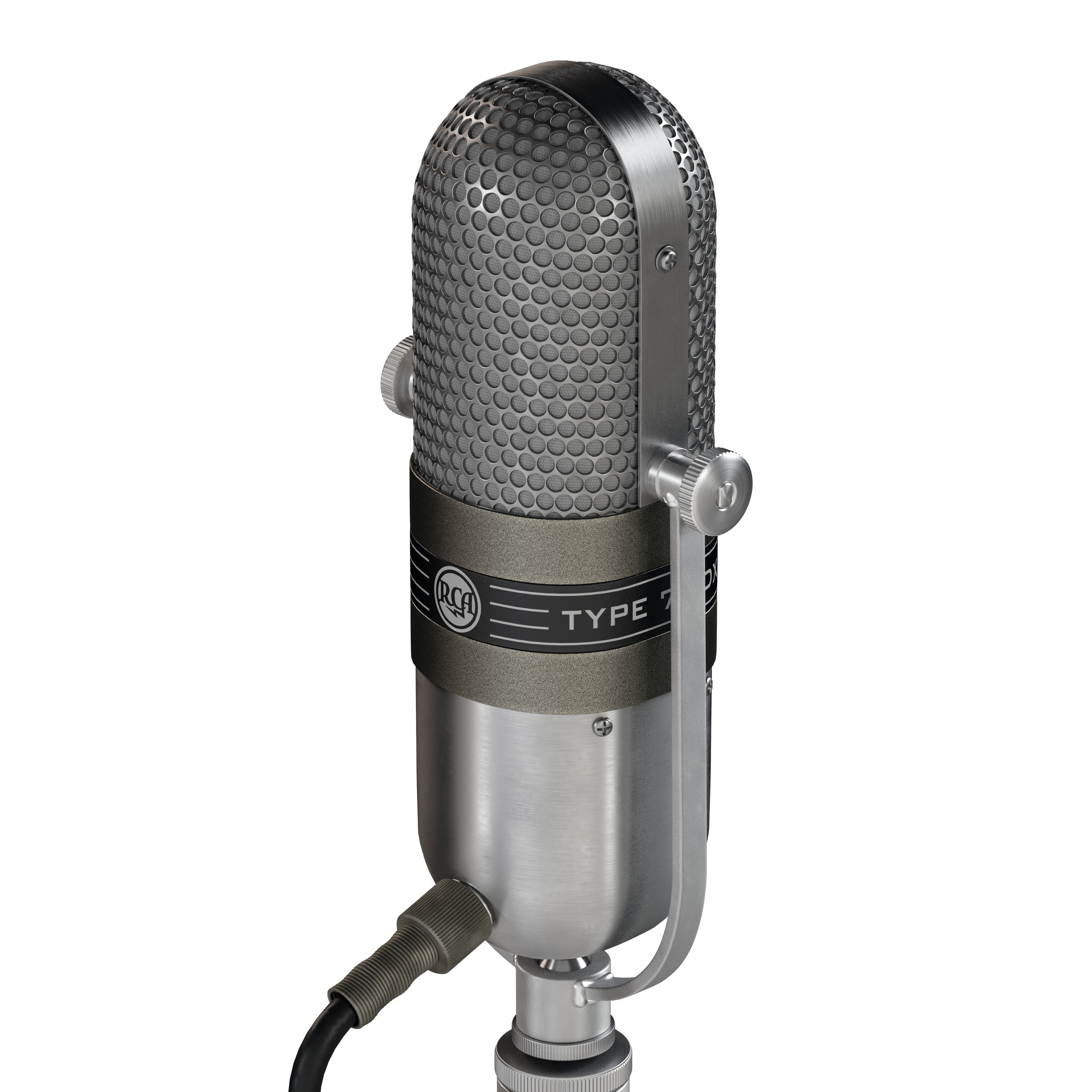 Vintage Retro RCA 77-DX Ribbon Microphone 3D model | CGTrader