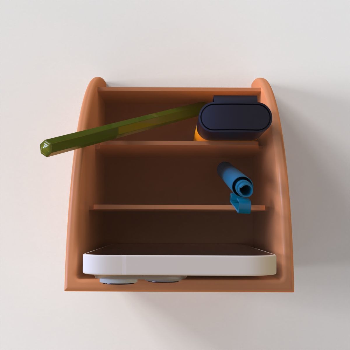 Desk Organizer 3D print model_8