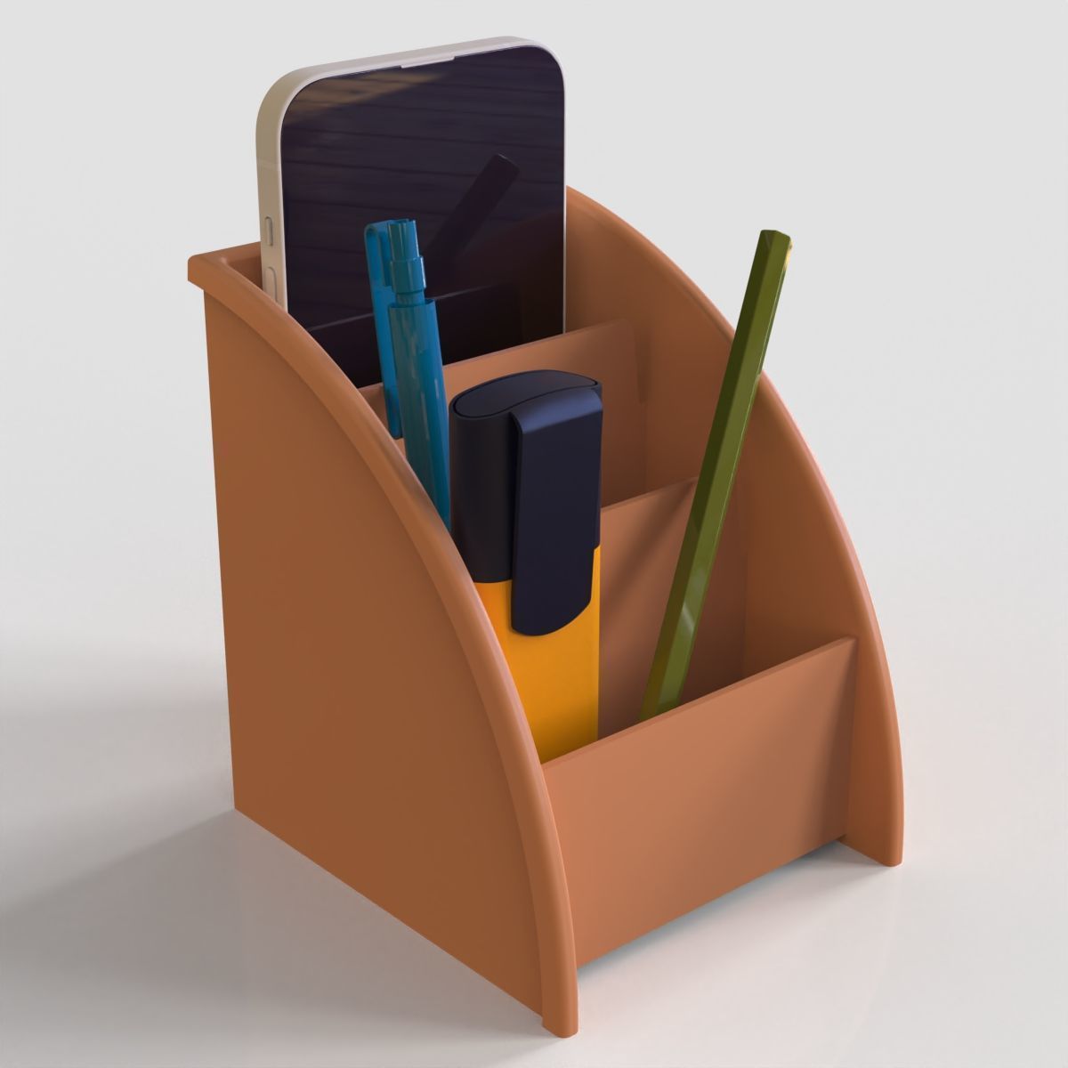 Desk Organizer 3D print model_1