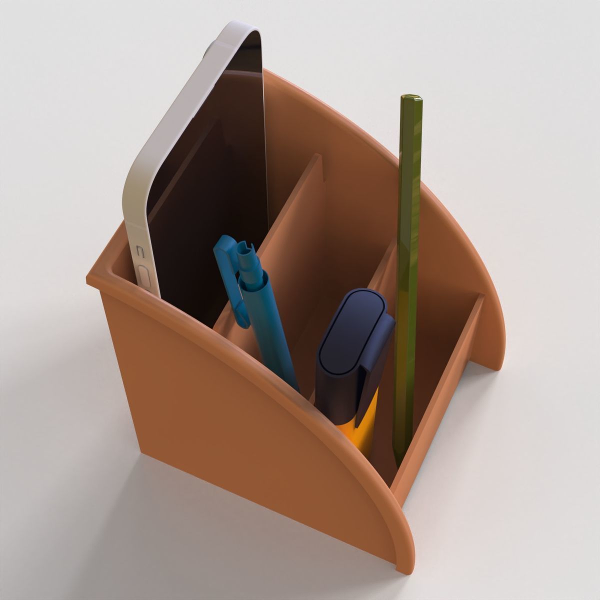 Desk Organizer 3D print model_2