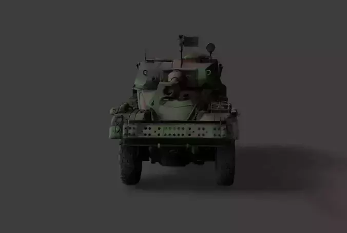 Panhard-AML-90 3D model