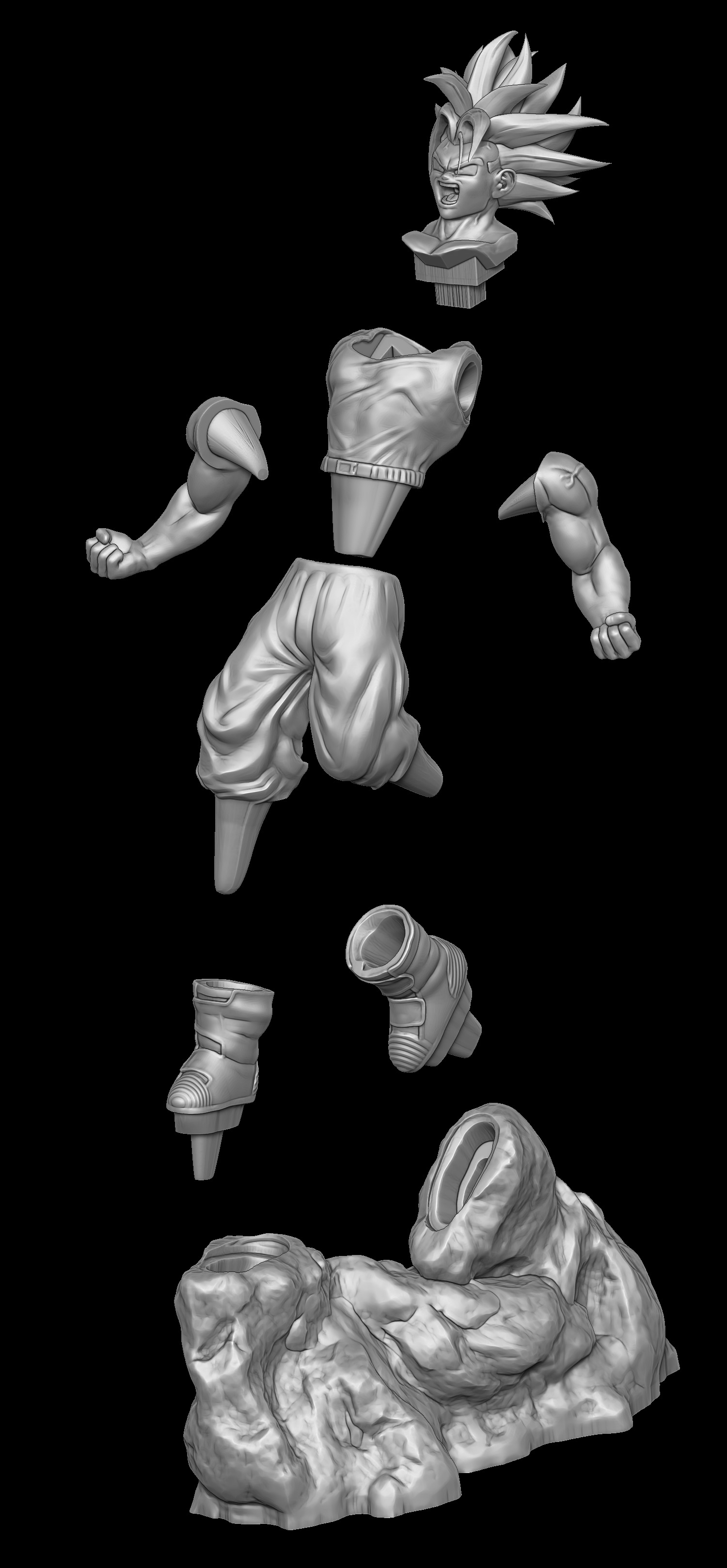 Goku Dragon ball Z 3D print model_8