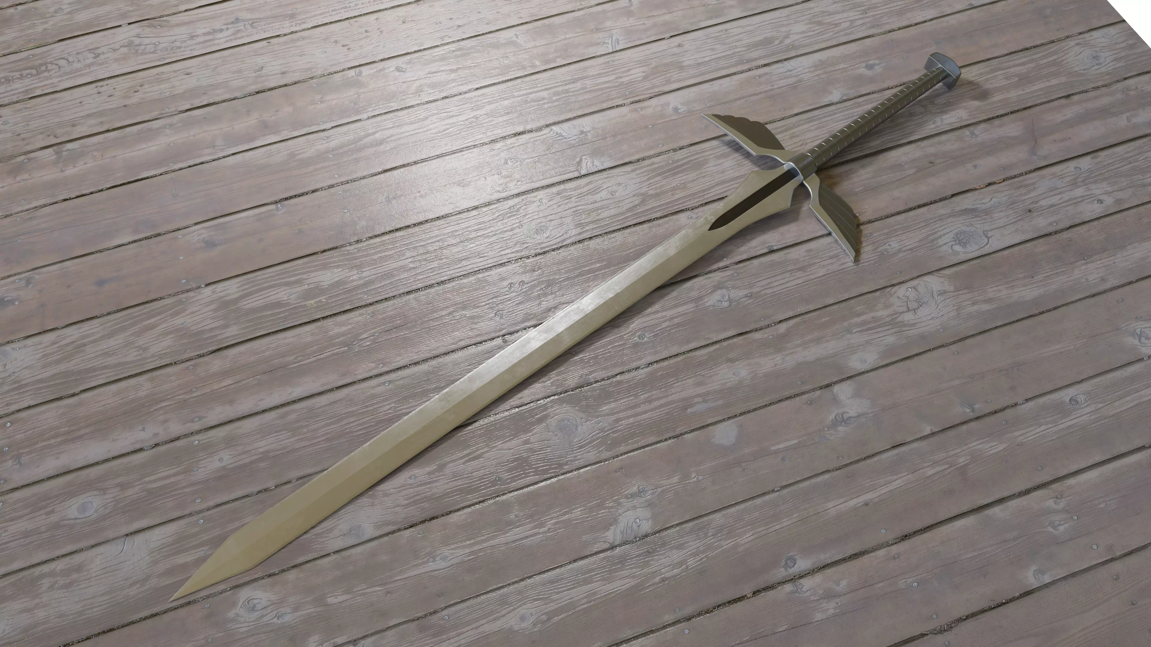 Erza Scarlet Sword 3D print 3D print model_0