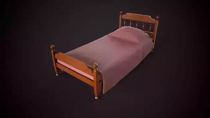 Vintage single bed