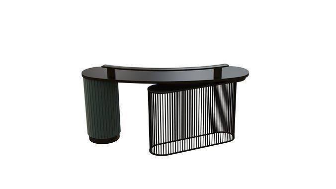 3D Decorative Table Model  Low-poly 3D model