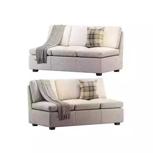 Profiles Armless Sofa
