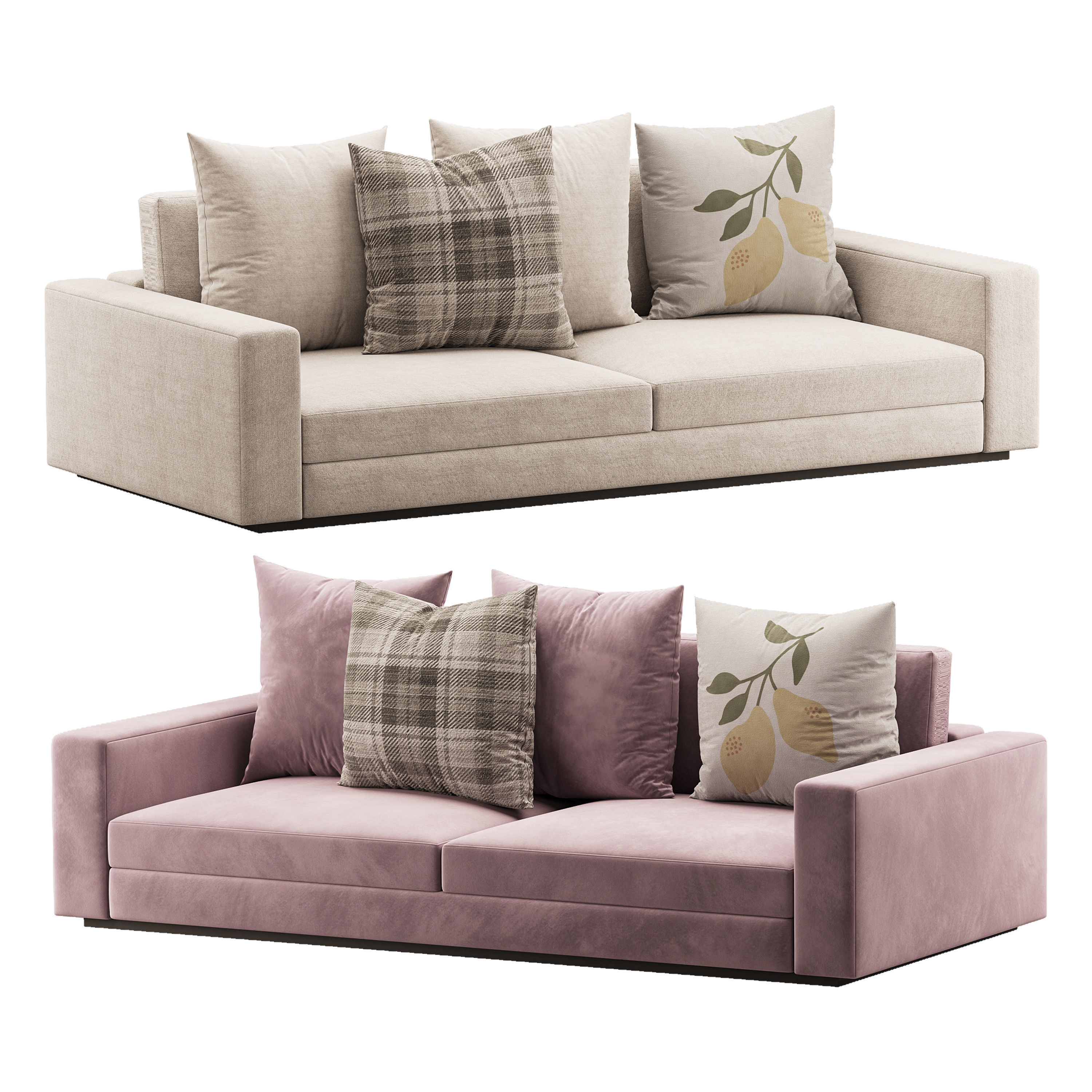 SOFA REVERSI 3D model_1