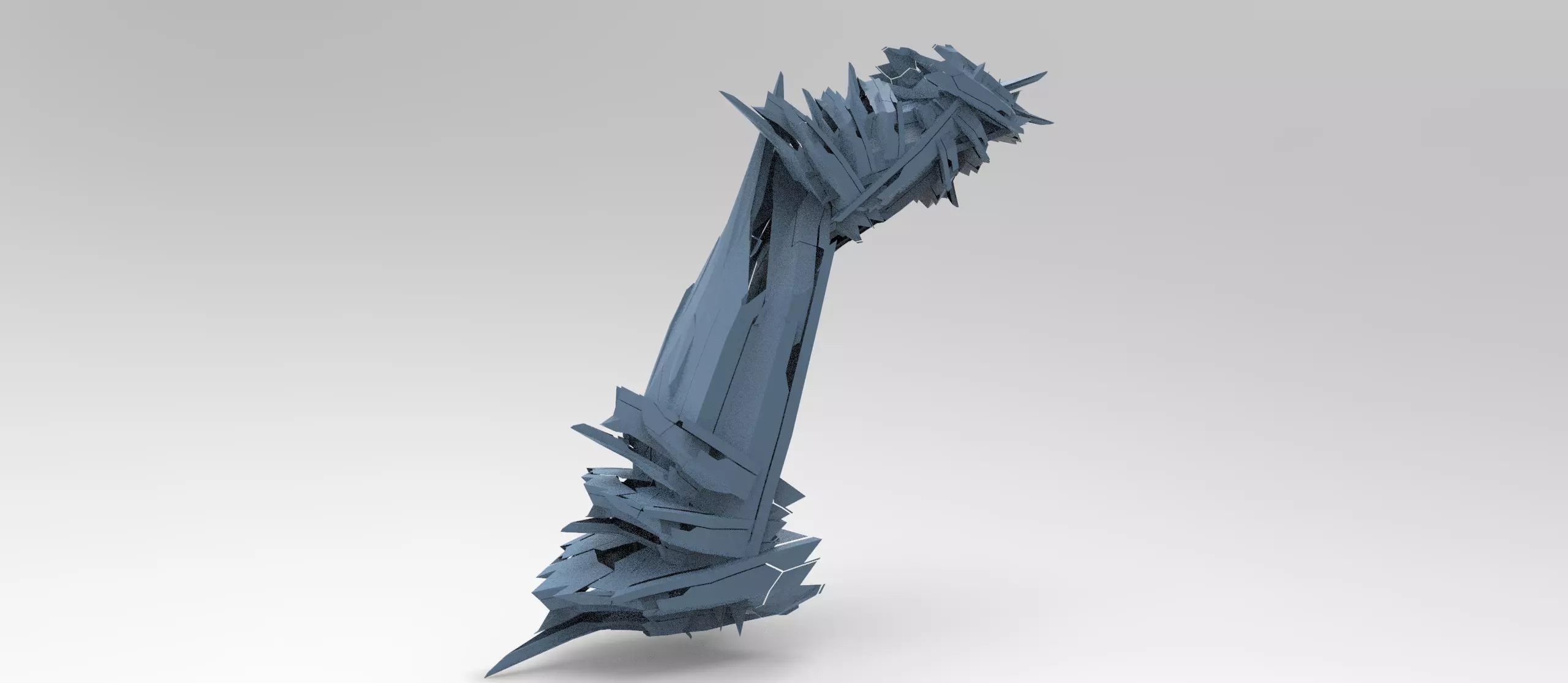 Cyberpunk subzero tail bike  4 3D model_0