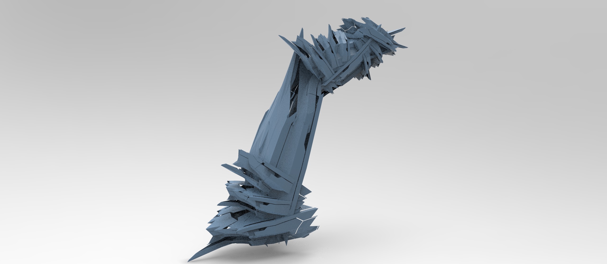 Cyberpunk subzero tail bike  4 3D model_1