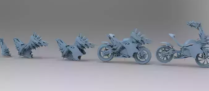 Cyberpunk subzero bike collection 1