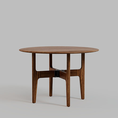 Nodum Sidetable low by Designer Guillaume Delvigne 3D model